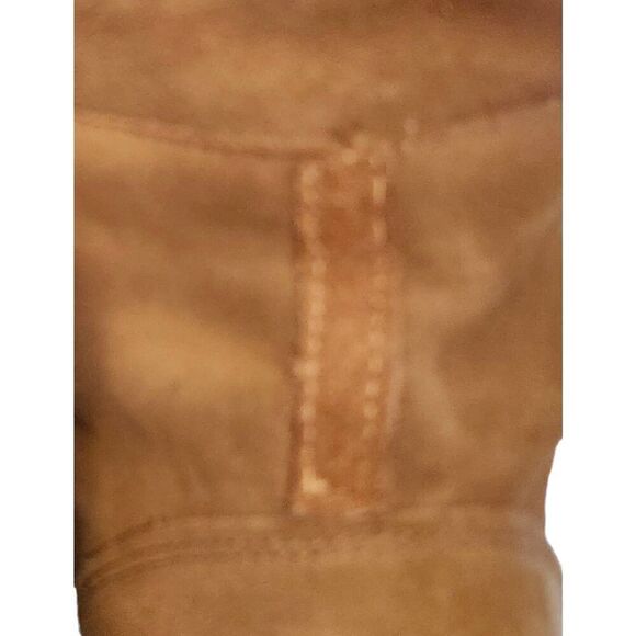 UGG AUSTRALIA GRADIN CHESTNUT LEATHER WATER RESISTANT BOOTS  SIZE 8 MISSING TAG - Picture 5 of 5